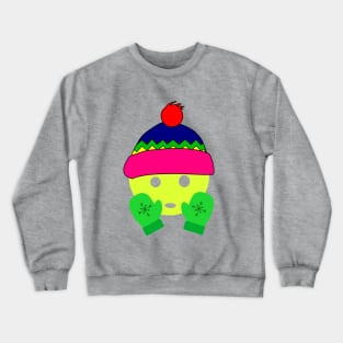 Cute Pickleball Christmas Crewneck Sweatshirt